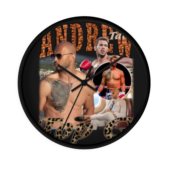 Discover Andrew Tate Wall Clocks