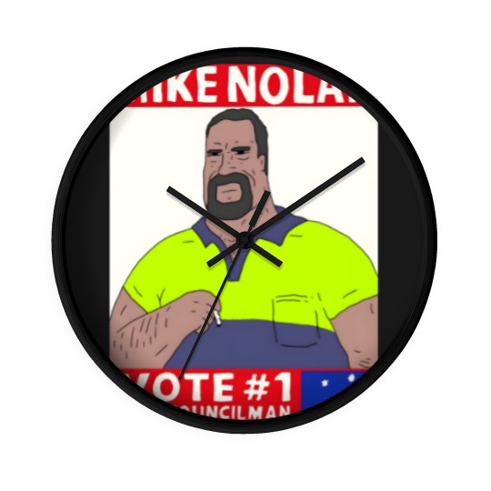 Discover Vote Mike NolanVote Mike Nolan Wall Clocks
