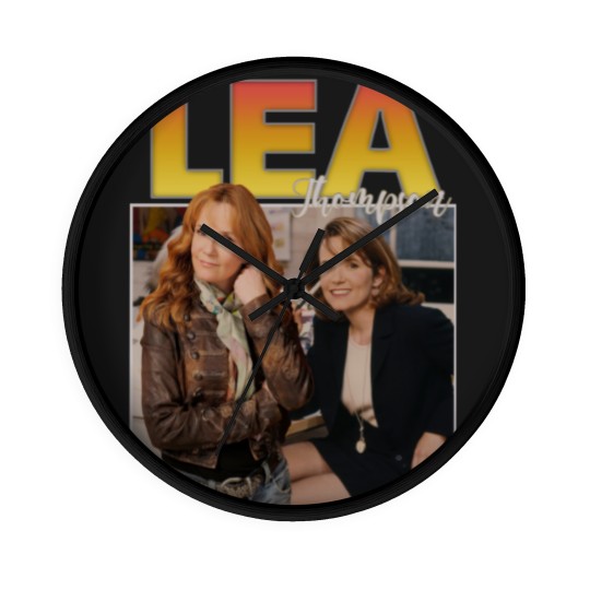 Discover Lea Thompson Wall Clocks Wall Clocks Unisex Cotton Vintage 90's Graphic Wall Clocks Unisex Crewneck Wall Clocks