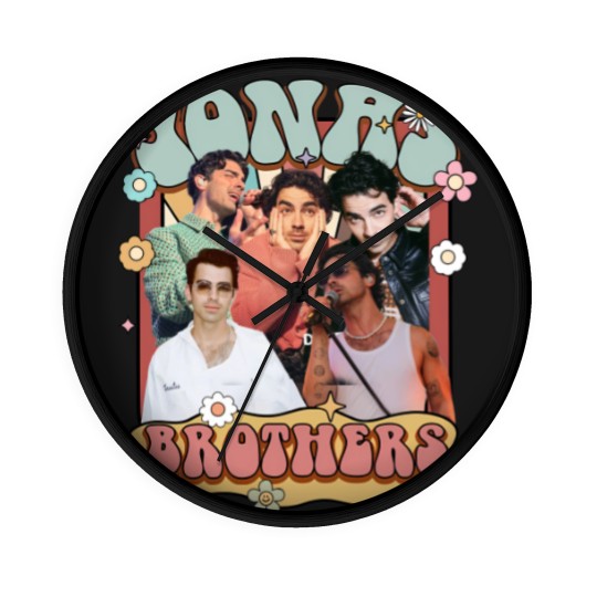 Discover Jonas Brothers Tour 2023 Wall Clocks, Jonas Brothers The Album Wall Clocks
