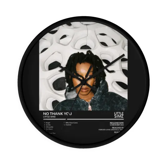 Discover Little Simz - NO THANK YOU | Little Simz - Little Simz - Wall Clocks