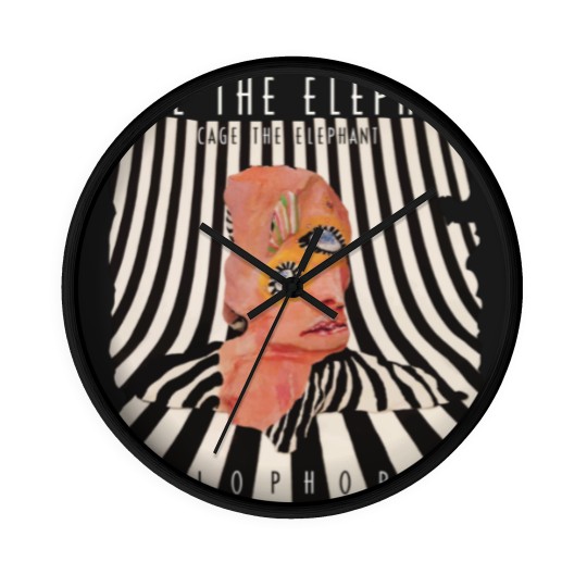 Discover Get Now Women's Cage The Elephant Melophobia Fashion with Pocket Wall Clocks