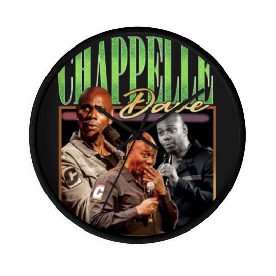 Discover RETRO DAVE CHAPPELLE Wall Clocks