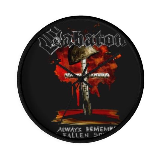 Discover Cover design bestselling and  sabaton sale Wall Clocks