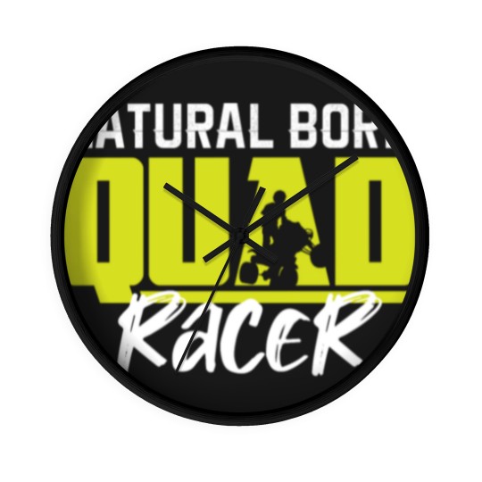 Discover Quad Racer Wall Clocks