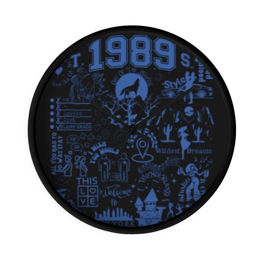 Discover Welcome to New York 1989 Deluxe Version Wall Clocks