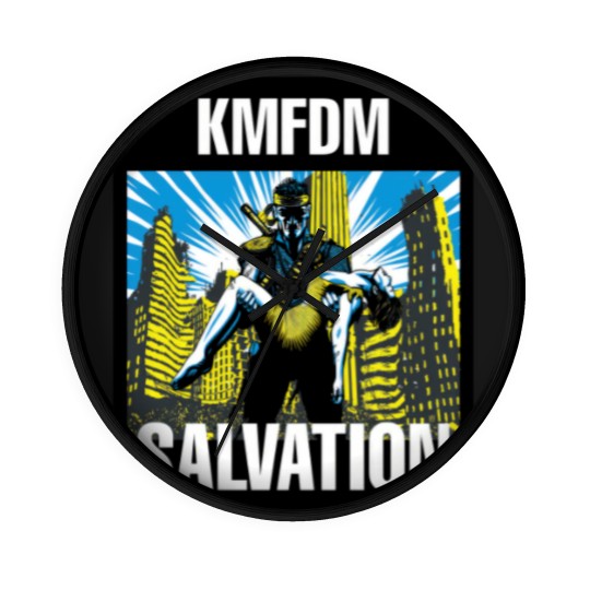 Discover salvation  KMFDM Wall Clocks