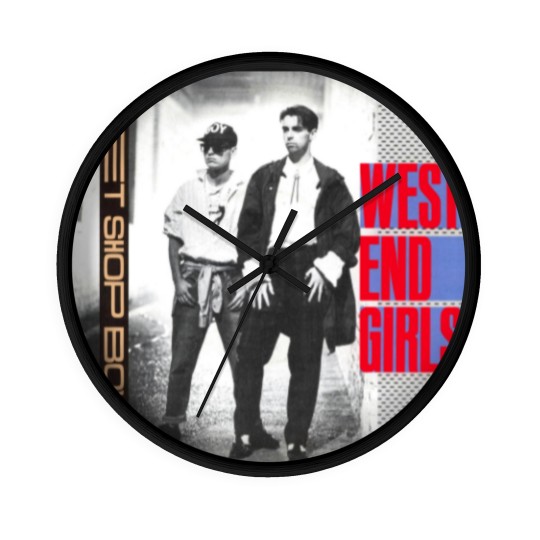 Discover Pet Shop Boys Unisex Wall Clocks: West End Girls