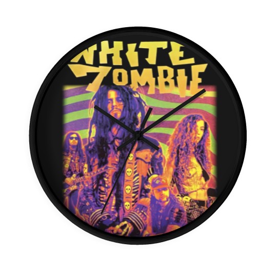 Discover Vintage Style White Zombie Band Wall Clocks