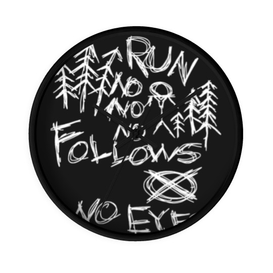 Discover Black Slenderman Wall Clocks Wall Clocks