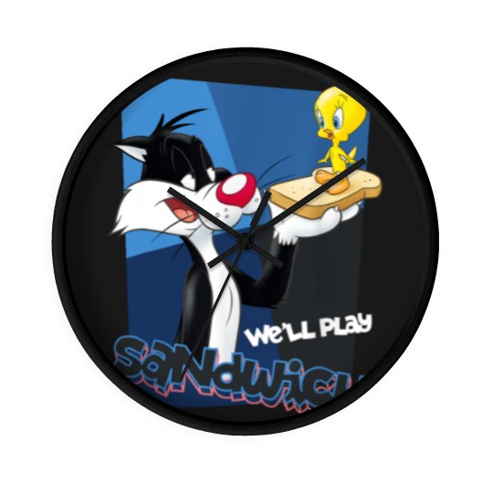 Discover Tweety Bird Wall Clocks Looney Tunes Sylvester Tweety Sandwich