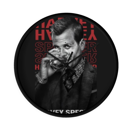 Discover Harvey Specter Vintage Graphic Wall Clocks, Suits Movie TV Wall Clocks