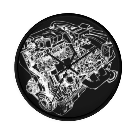 Discover Car Engine Wall Clocks