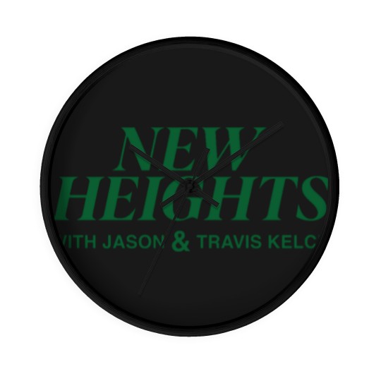 Discover New Heights Merch New Heights Podcast Wall Clocks