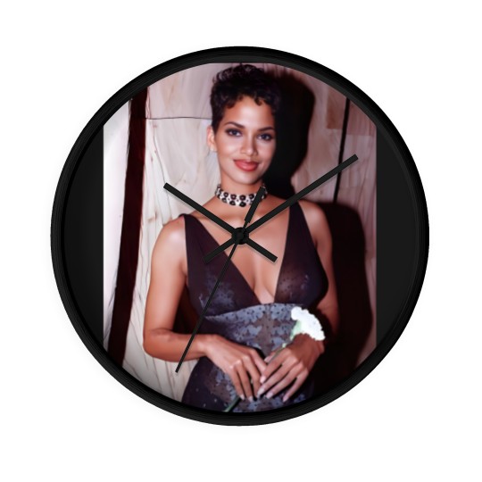 Discover Halle Berry Wall Clocks / BAPS Vintage Wall Clocks / Aesthetic Premium Unisex Wall Clocks