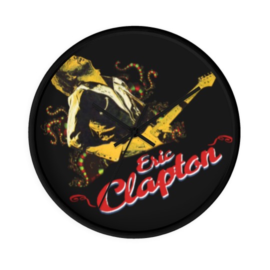 Discover Vintage Y2K Eric Clapton Guitar Band Wall Clocks Wall Clocks