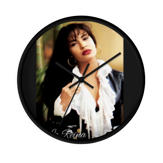 Discover Selena Wall Clocks, La Reina del Tejano Wall Clocks, La cantante, Selena Fan Gift