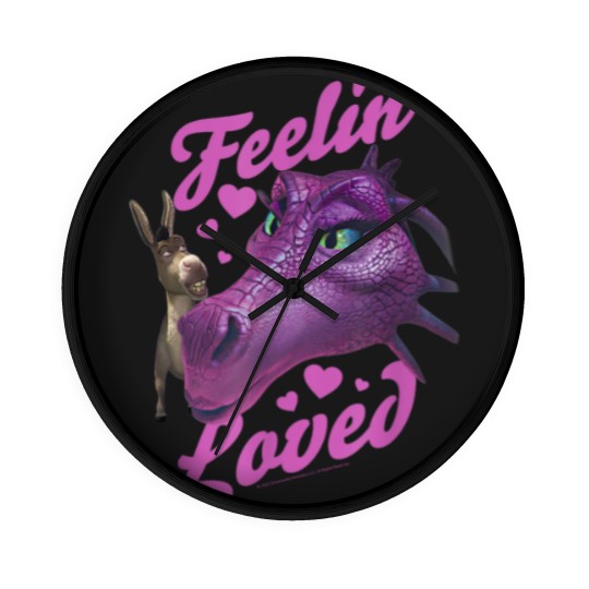 Discover Shrek Donkey Dragon Feelin Loved Wall Clocks
