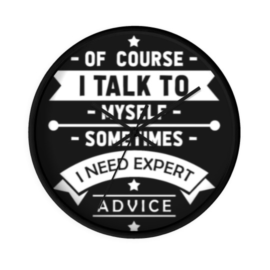 Discover Talk Myself| Expert Advice|Imaginary Conversation Wall Clocks