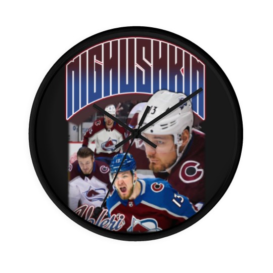 Discover Valeri Nichushkin Wall Clocks Ice Hockey Canadian Professional Ice Hockey
