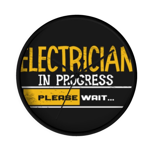 Discover Electrician Apprentice Loading Journeyman Wall Clocks