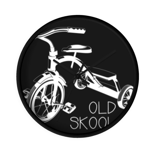 Discover Old school tricycle bike trike toys Wall Clocks Wall Clocks