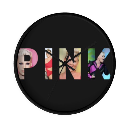 Discover Pink Wall Clocks, Pink Concert Wall Clocks, Pink Pink Concert