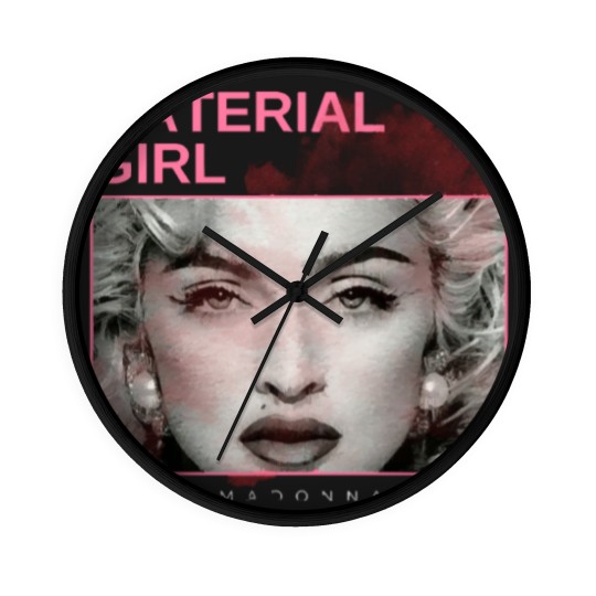 Discover material girl - vintage minimalism Wall Clocks