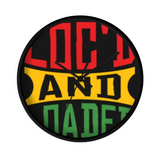 Discover Dreadlocks Rasta Locs Rastafari Wall Clocks