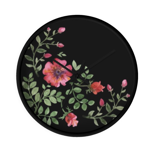 Discover Floral #030 - Floral - Wall Clocks