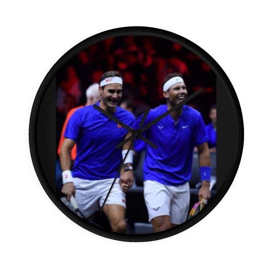 Discover Roger Federer and Rafael Nadal Wall Clocks, Roger Federer 20 Grand Slams Wall Clocks