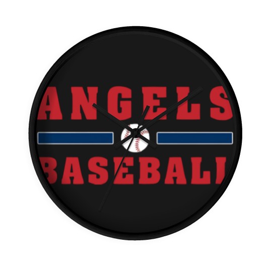 Discover Angels Baseball Wall Clocks, Unisex Wall Clocks