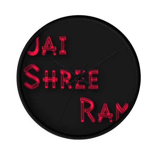 Discover JAI SHREE RAM (2) Wall Clocks