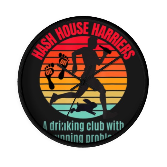 Discover Hash House Harriers T 3 Wall Clocks