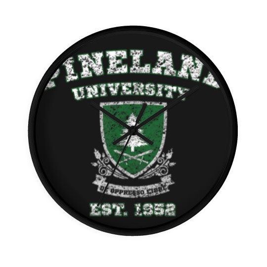 Discover Pineland University Vintage Graphic Wall Clocks