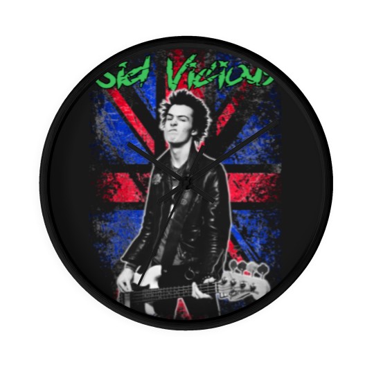 Discover SID VICIOUS - Cool / Rock / Punk / Punk Rock Wall Clocks