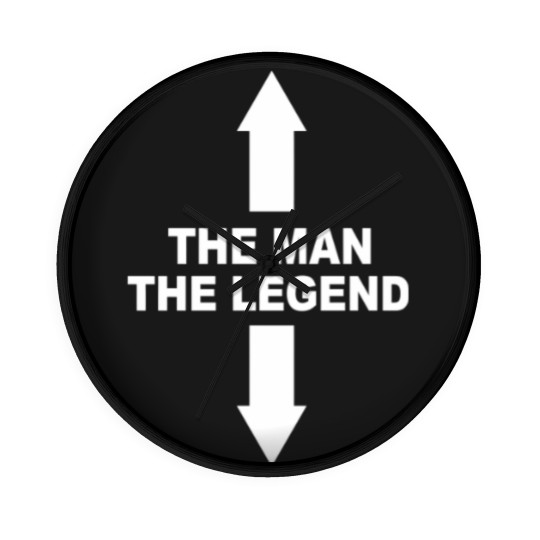 Discover The Man, The Legend | Funny Wall Clocks | Gift