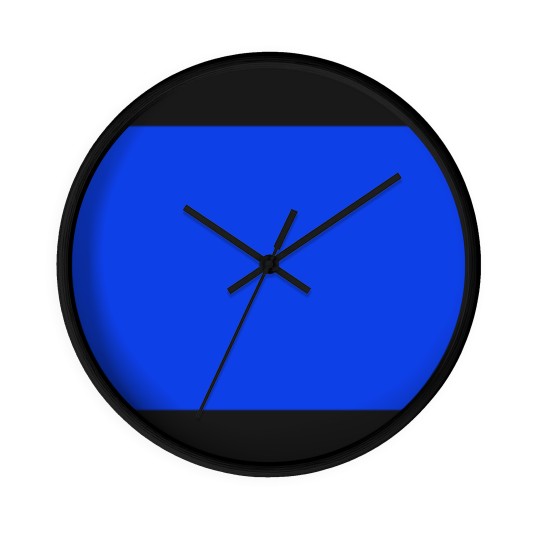 Discover "Blue Square" design Wall Clocks