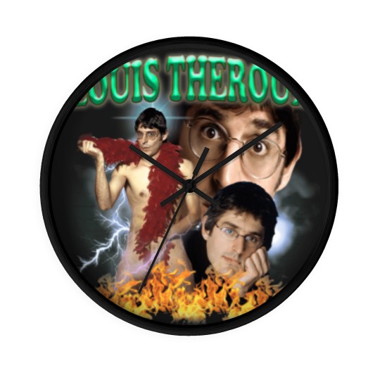 Discover Louis Theroux Wavey Wall Clocks