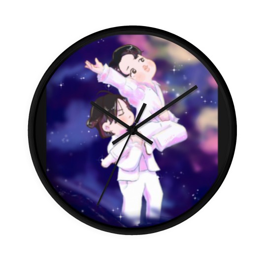 Discover black swan jikook Wall Clocks