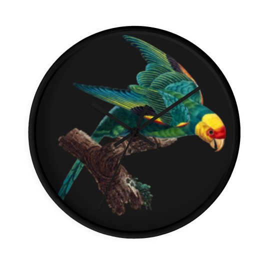 Discover Carolina parakeet Wall Clocks