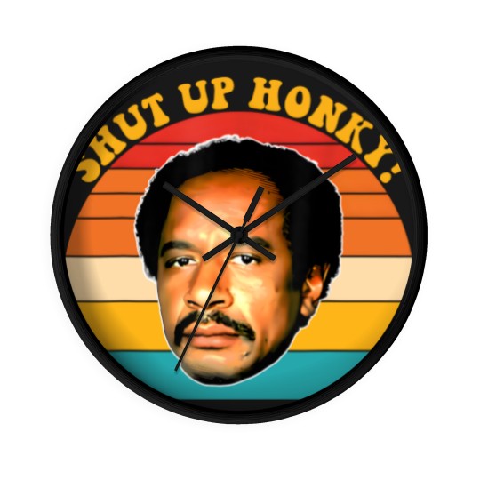 Discover Shut Up Honky Vintage Apparel Shut Up Wall Clocks