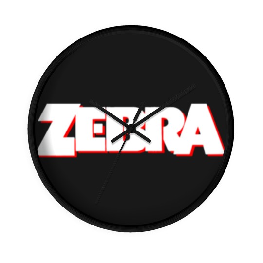Discover Zebra No Tellin Lies band Wall Clocks