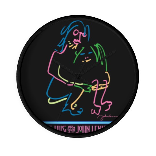 Discover Vintage J Lennon "The Hug" Wall Clocks