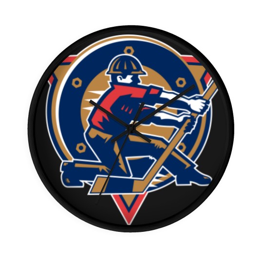 Discover Edmonton Oiler Rigger Wall Clocks