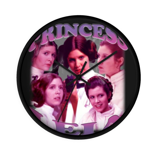 Discover Princess Leia Wall Clocks Vintage Princess Leia Wall Clocks Princess Leia Homage Wall Clocks