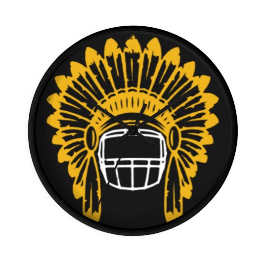 Discover Chiefs Headdress - Wall Clocks