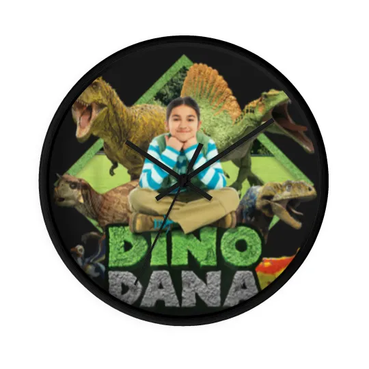 Discover Dino Dana Real Dinosaurs 2446 Wall Clocks