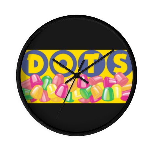 Discover Dots Candy Gumdrops Wall Clocks