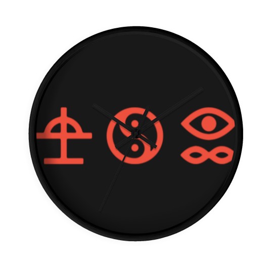 Discover Bad Omens Merch Like A Villain Wall Clocks